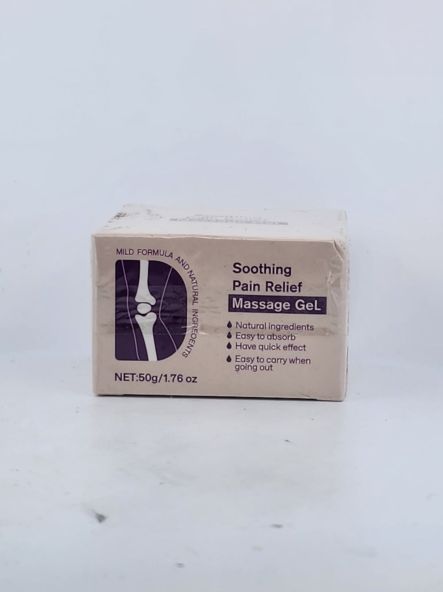 Soothing Pain Relief Massage Gel - 50g Natural Herbal Joint Muscle Pain Relief