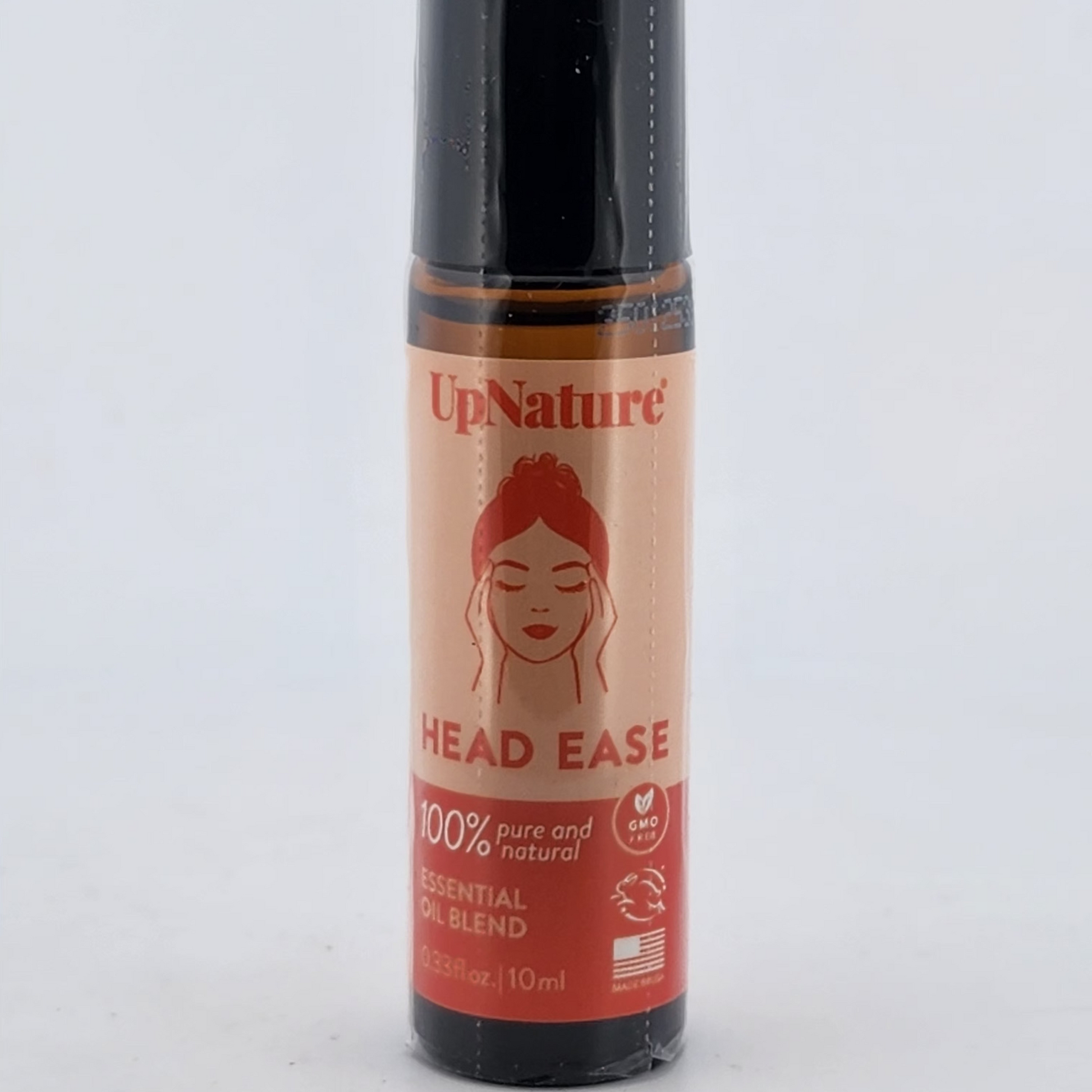 UpNature Head Ease bottle on a white background