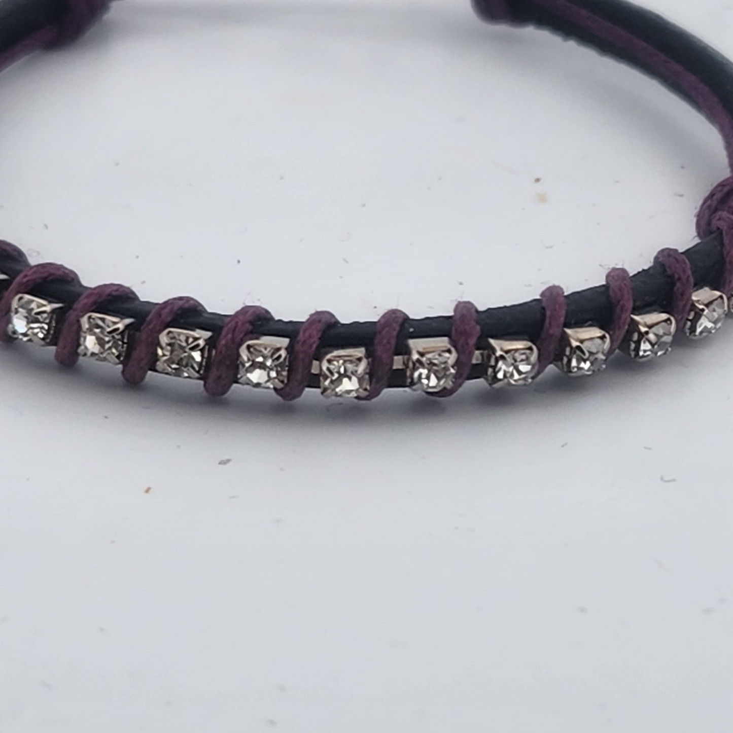 Crystal Cord Bracelets Collection | Adjustable Rhinestone Friendship Bracelets