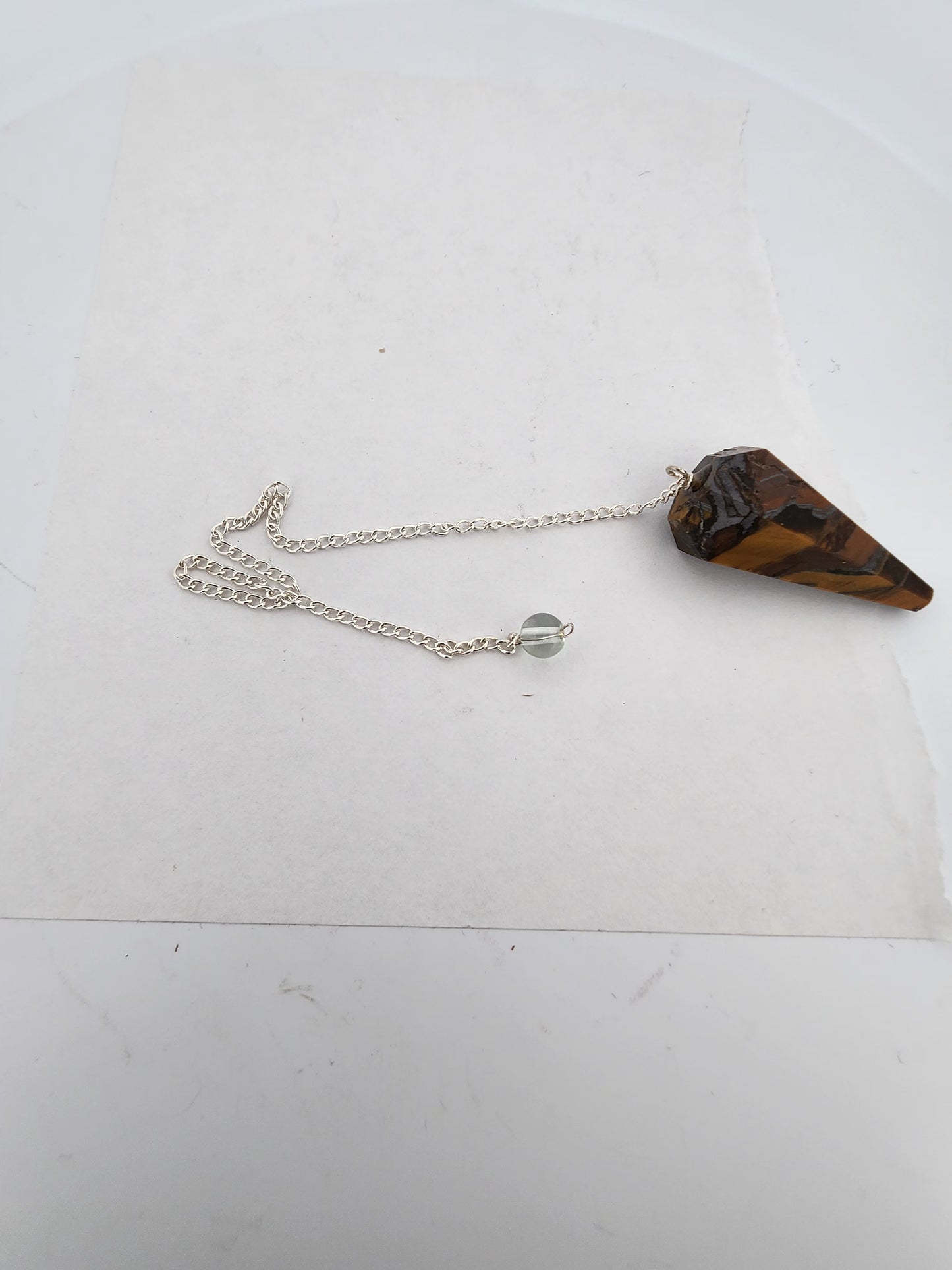 Tiger's Eye Pendulum