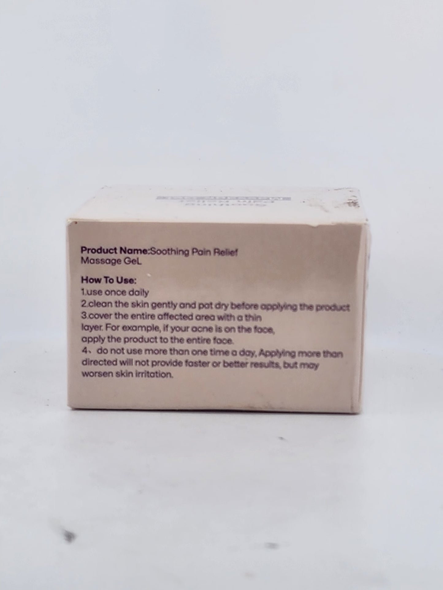 Soothing Pain Relief Massage Gel - 50g Natural Herbal Joint Muscle Pain Relief
