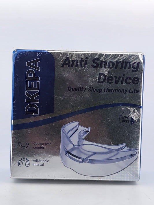 Anti-Snoring Mouthpiece Sleep Aid Device - Adjustable Comfort Tongue Sleeve