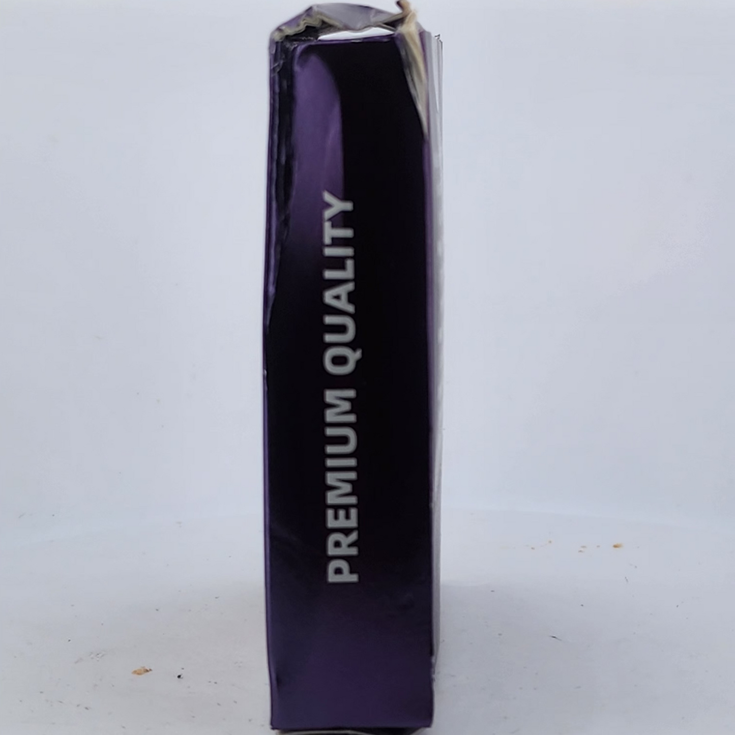 Purple packaging with 'PREMIUM QUALITY' text on a white background