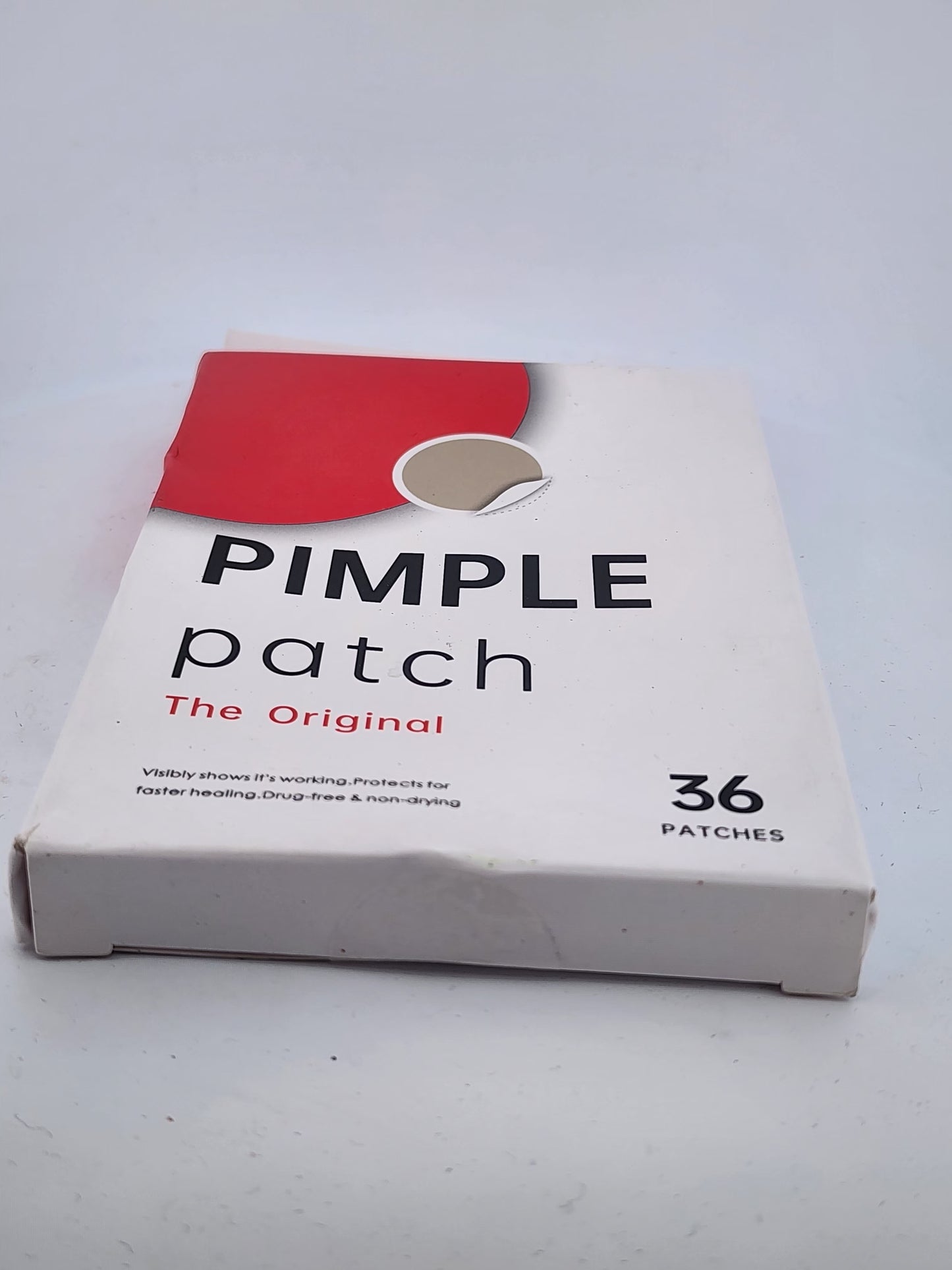 Box of Pimple Patch on a white background