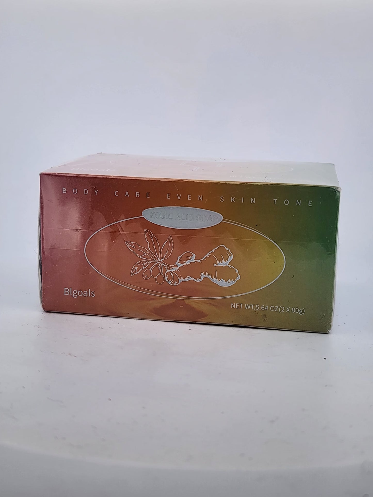 Box of Elgoals body care product on a white background