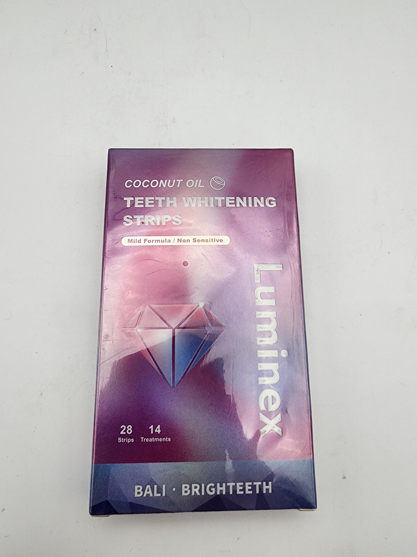 Luminex Teeth Whitening Strips - Coconut Oil Formula - 28 Strips