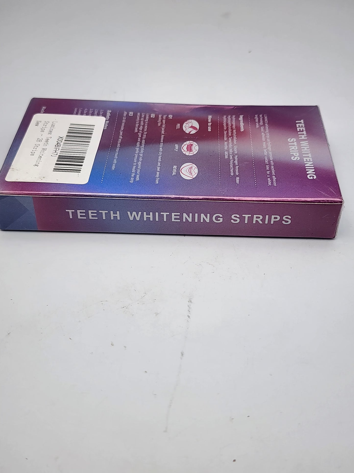 Luminex Teeth Whitening Strips - Coconut Oil Formula - 28 Strips