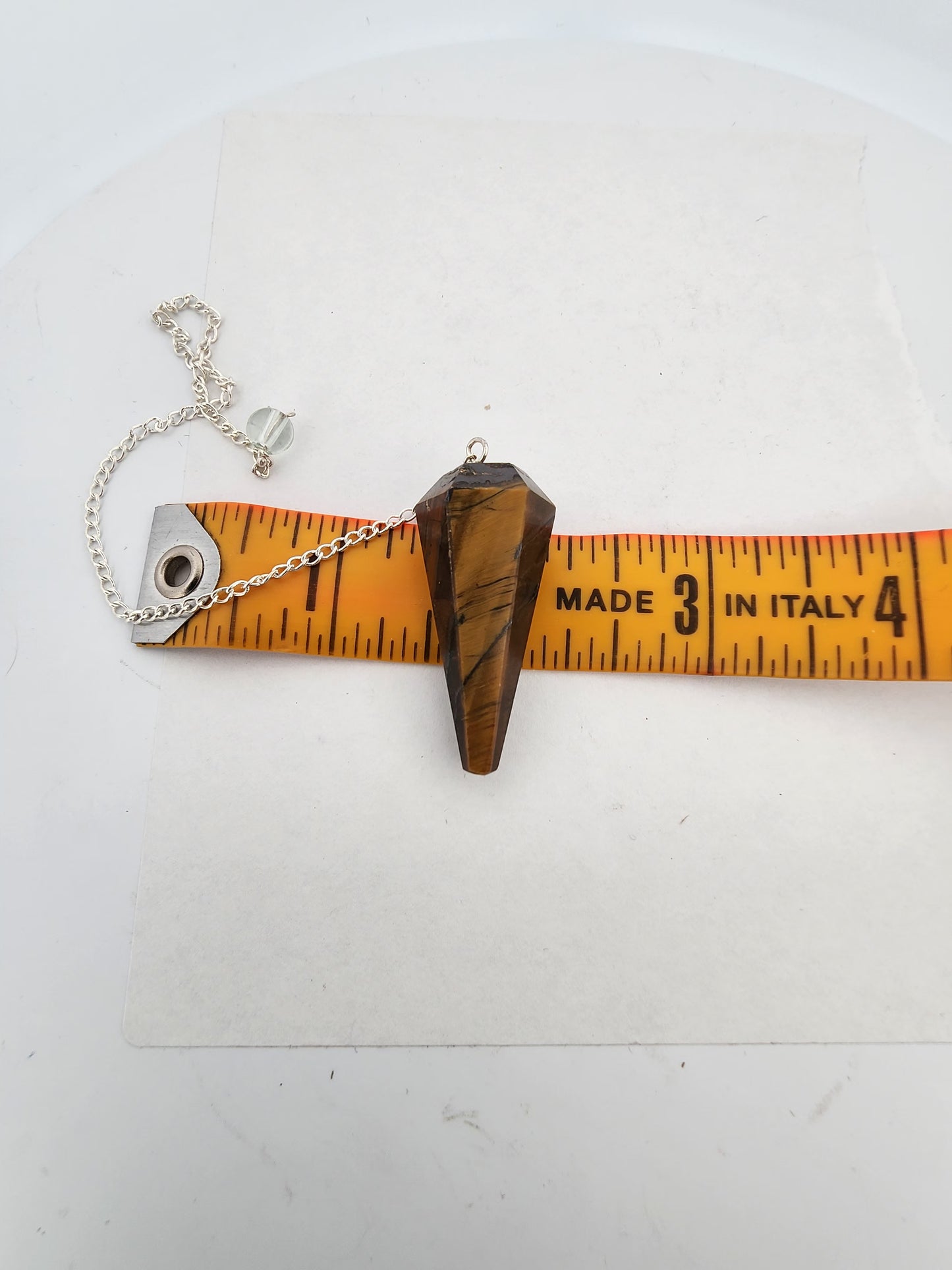 Tiger's Eye Pendulum