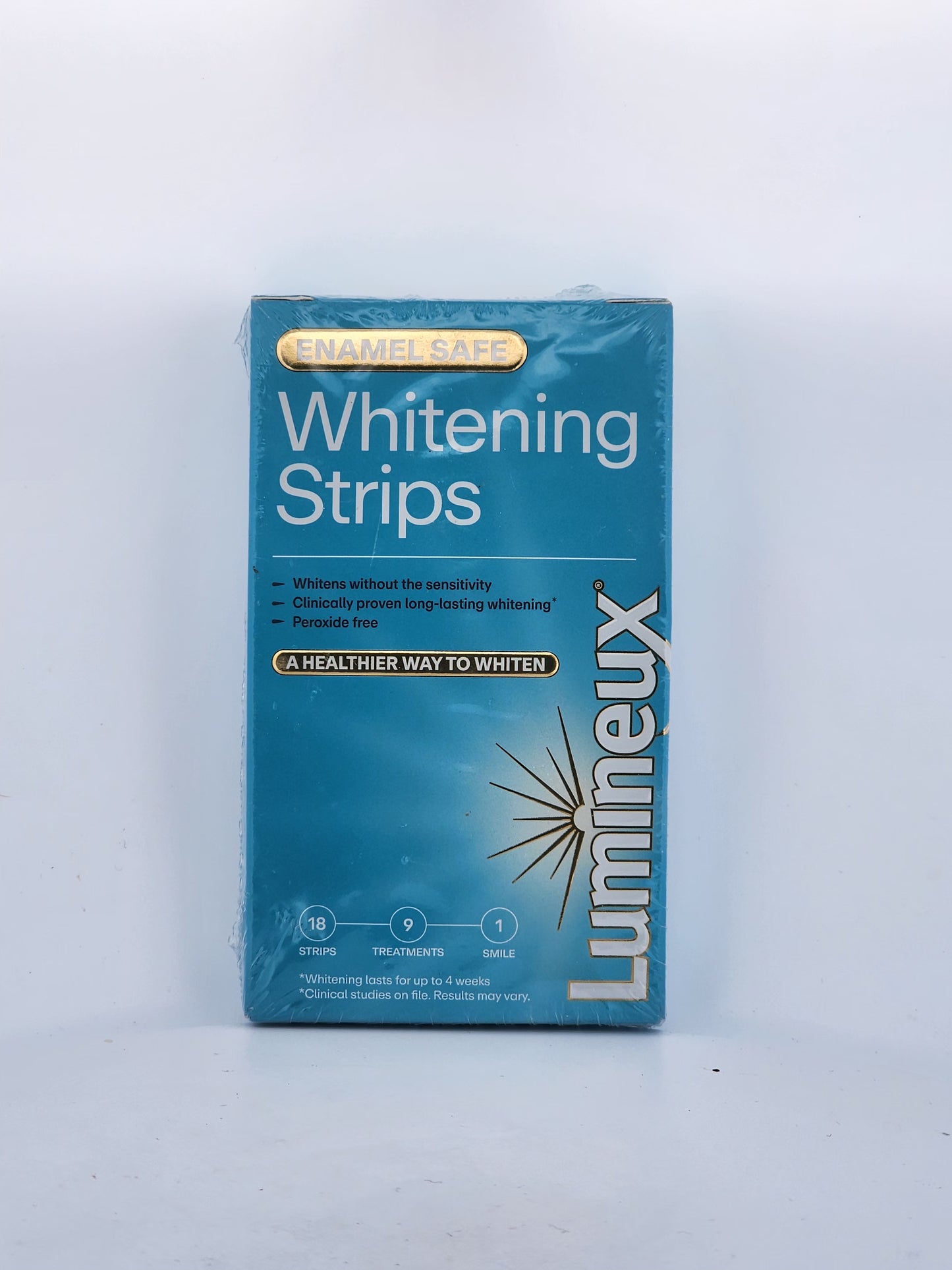 Lumineux Whitening Strips - Enamel Safe - Peroxide Free - 18 Strips