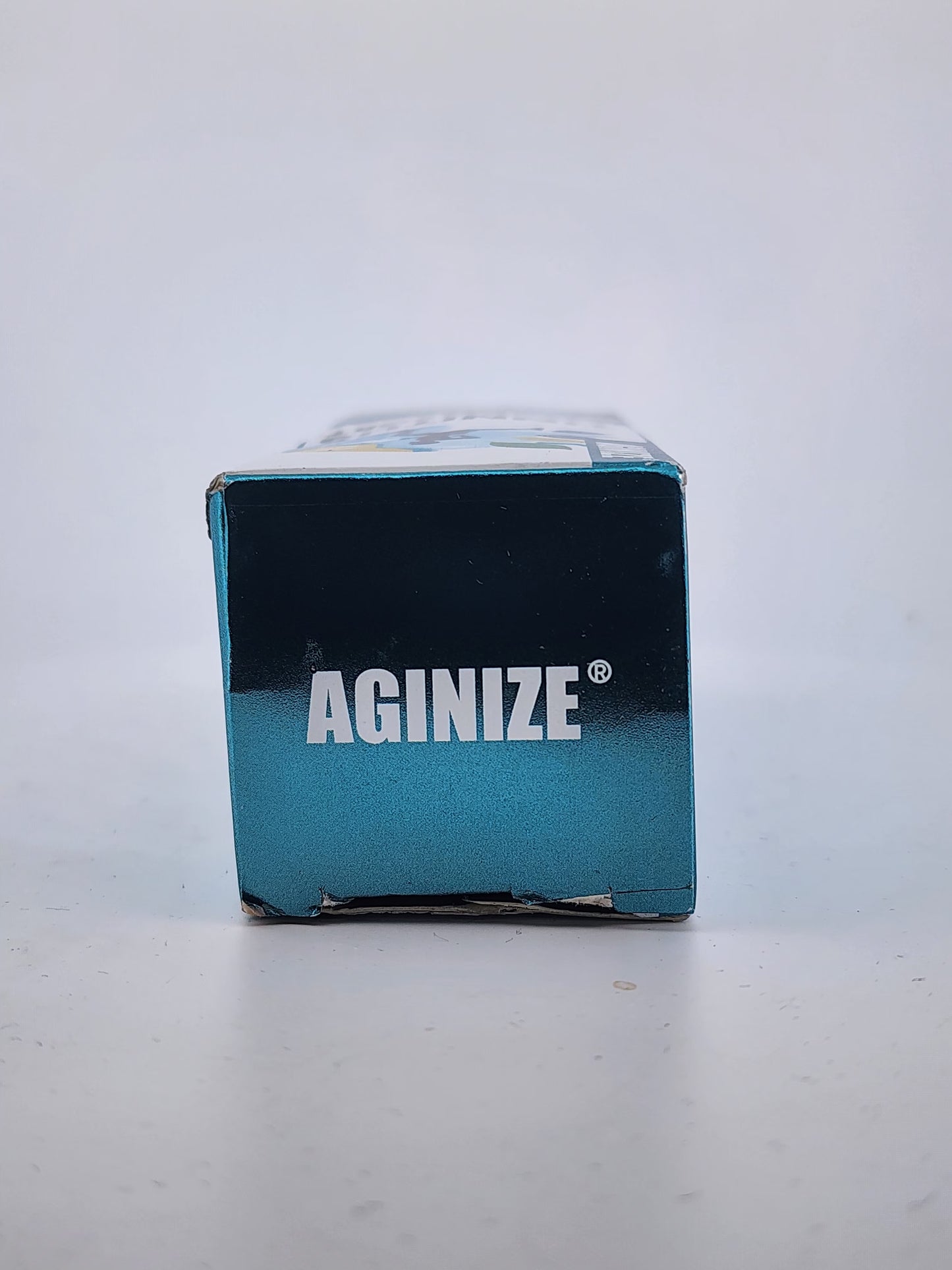 Box with 'AGINIZE' branding on a white background