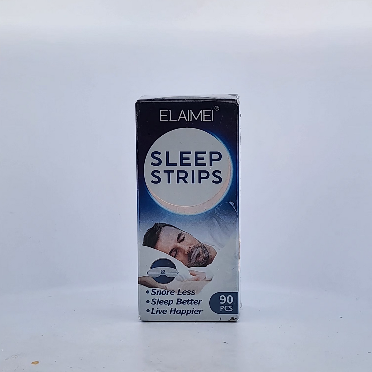 Box of Elaimei Sleep Strips on a white background