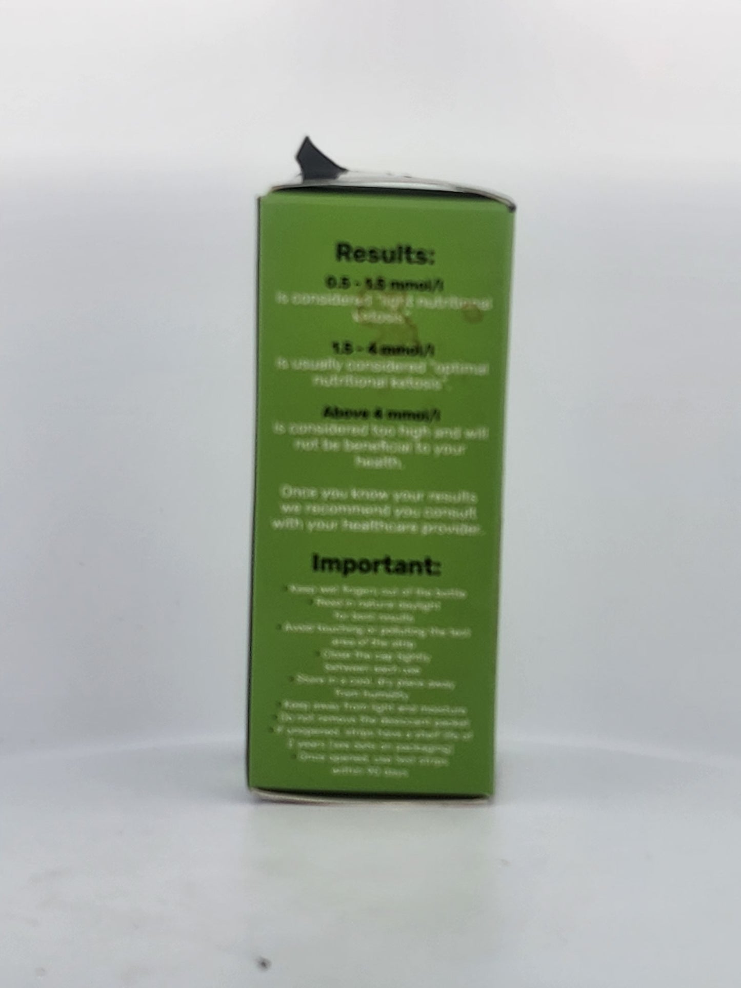 JNW Direct Ketone Test Strips - 150 Count for Keto Diet Urinalysis