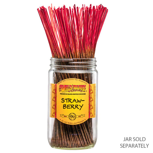 Strawberry Incense 10 Sticks - Sweet Berry Aromatherapy | Friendly Finds