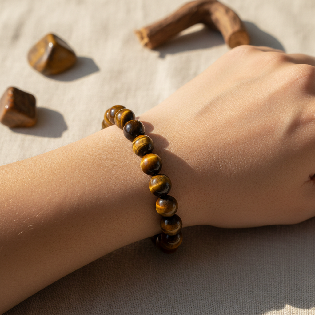 Tiger's Eye Bracelet Lifestyle